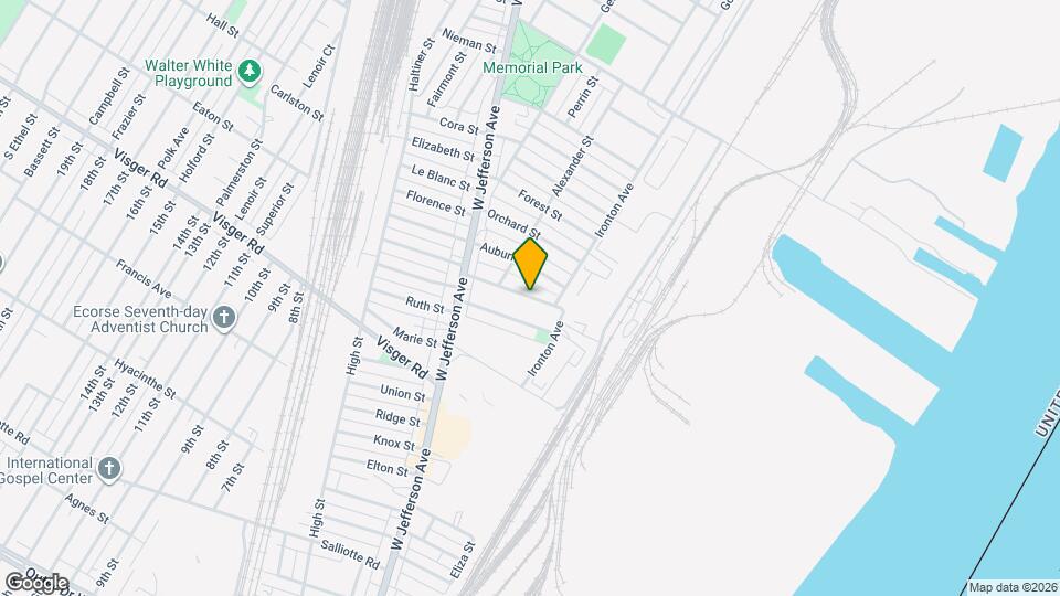 70 E Rockwood Ave Map and Location Details