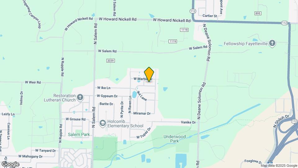 2900 W Millstone Dr Map and Location Details
