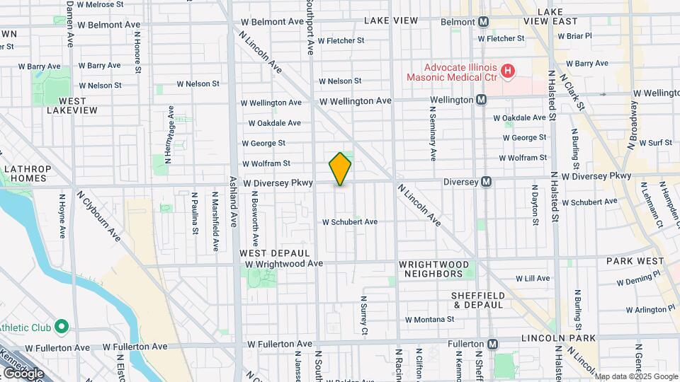 2757 N Wayne Ave Map and Location Details
