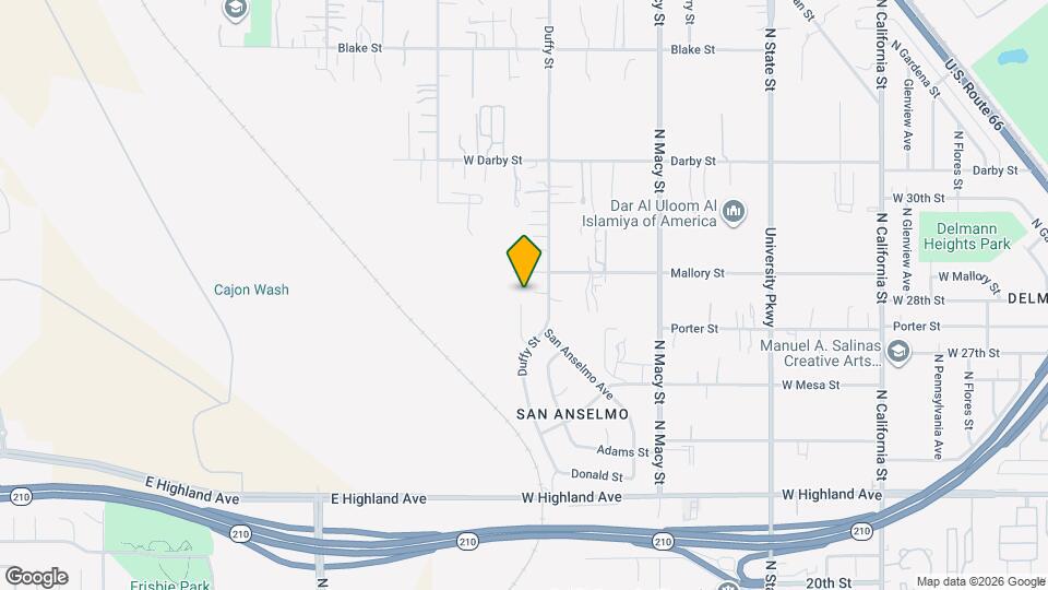 2887 San Anselmo Ct Map and Location Details