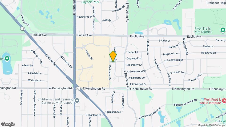 1062-1070 N Boxwood Dr Map and Location Details