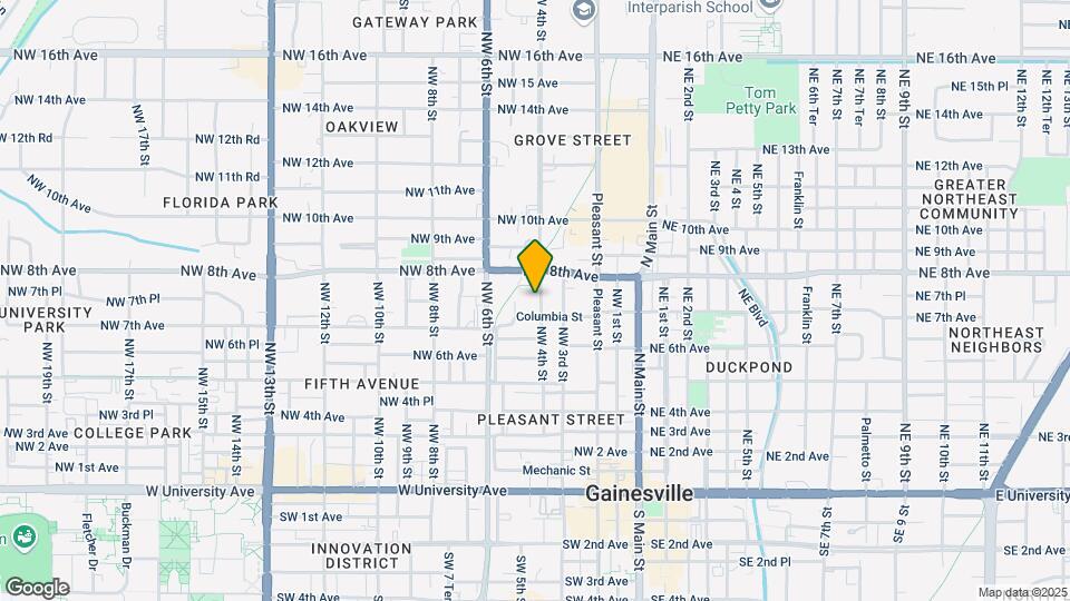 718 NW 4th St Map and Location Details