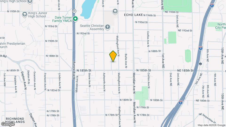 18526 Densmore Ave N Mapa y Detalles de la Ubicación