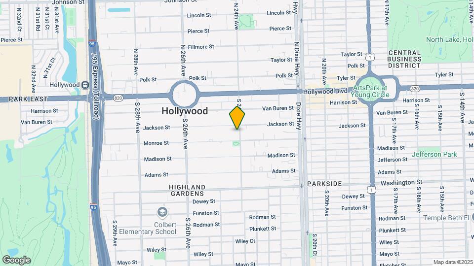 418 S 24th Ave Mapa y Detalles de la Ubicación