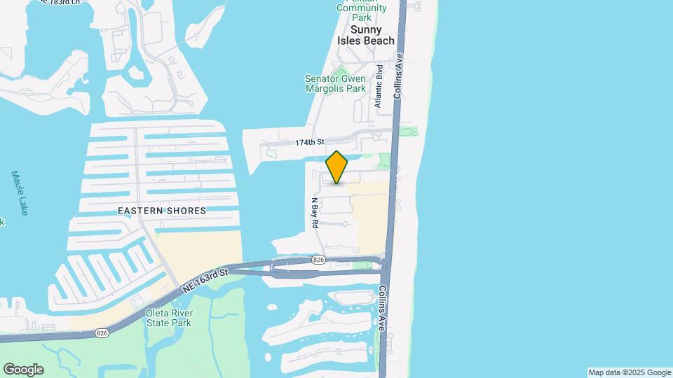 17145 N Bay Rd, Unit 1024 Mapa y Detalles de la Ubicación