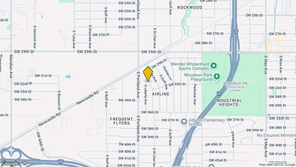 3310 S Liberty Ave Map and Location Details