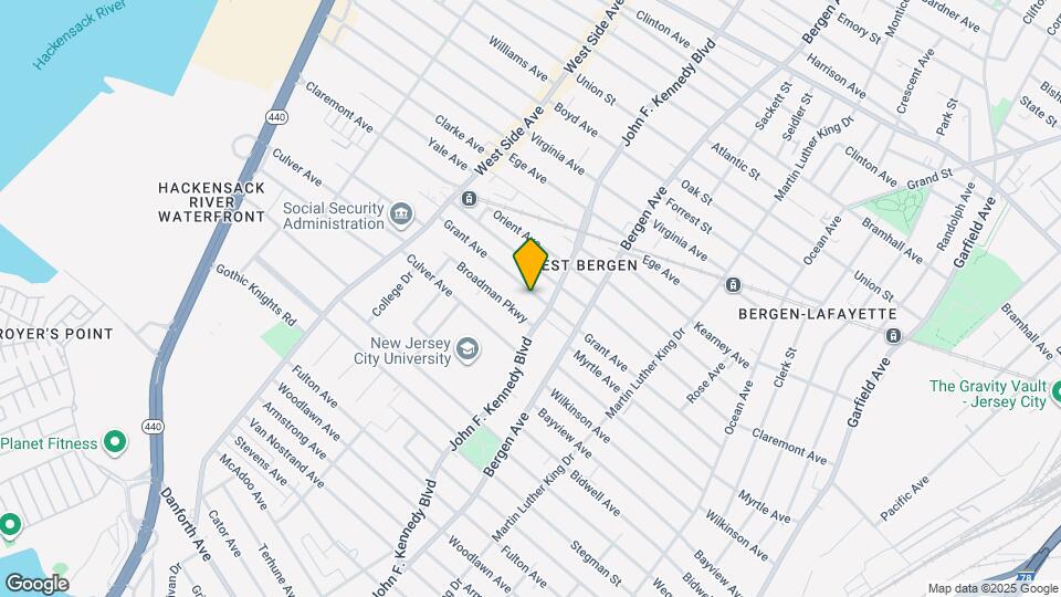 195 Grant Ave Map and Location Details