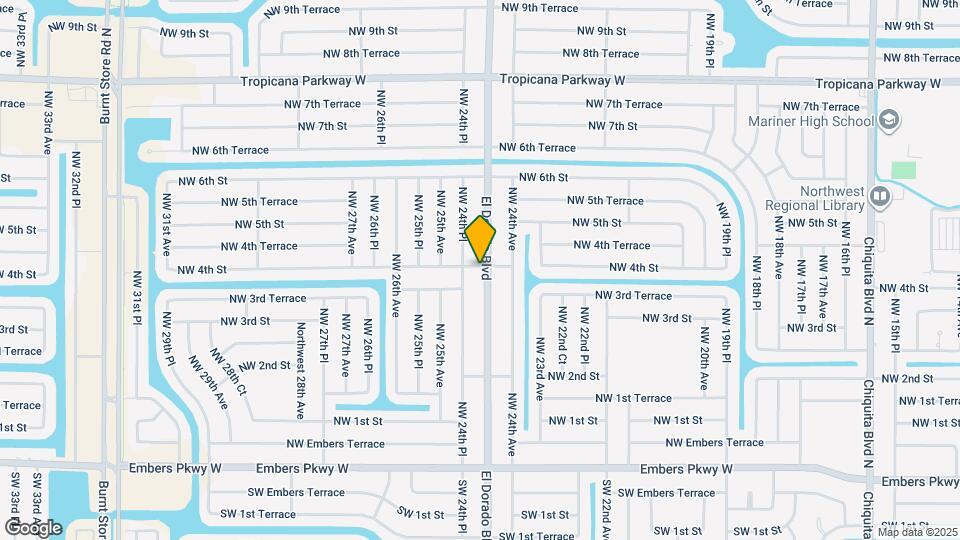 330 El Dorado Blvd N Map and Location Details