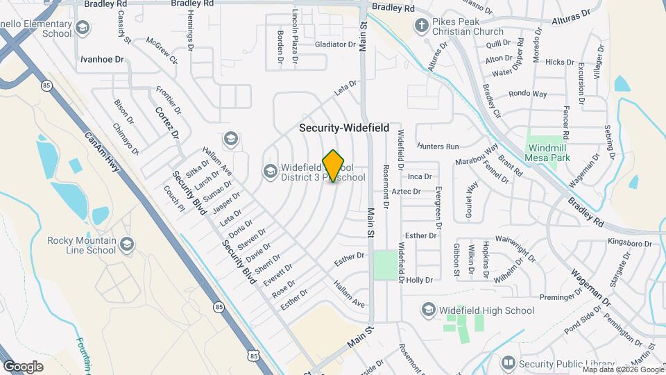 260 Everett Dr Map and Location Details