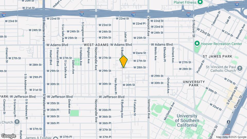 1540 W 28th St Map and Location Details