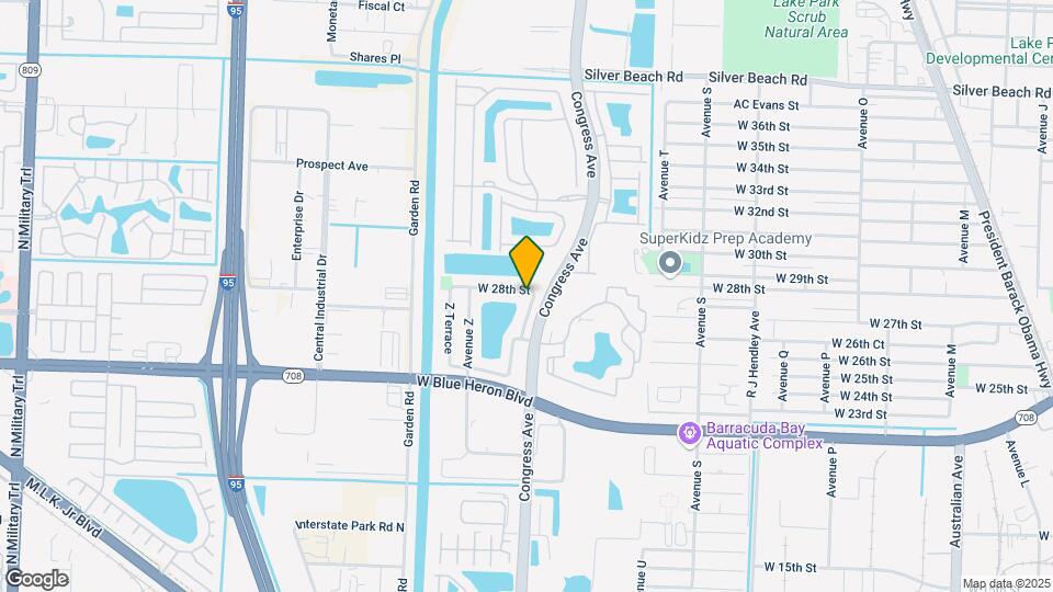 2625 W 28th St Map and Location Details