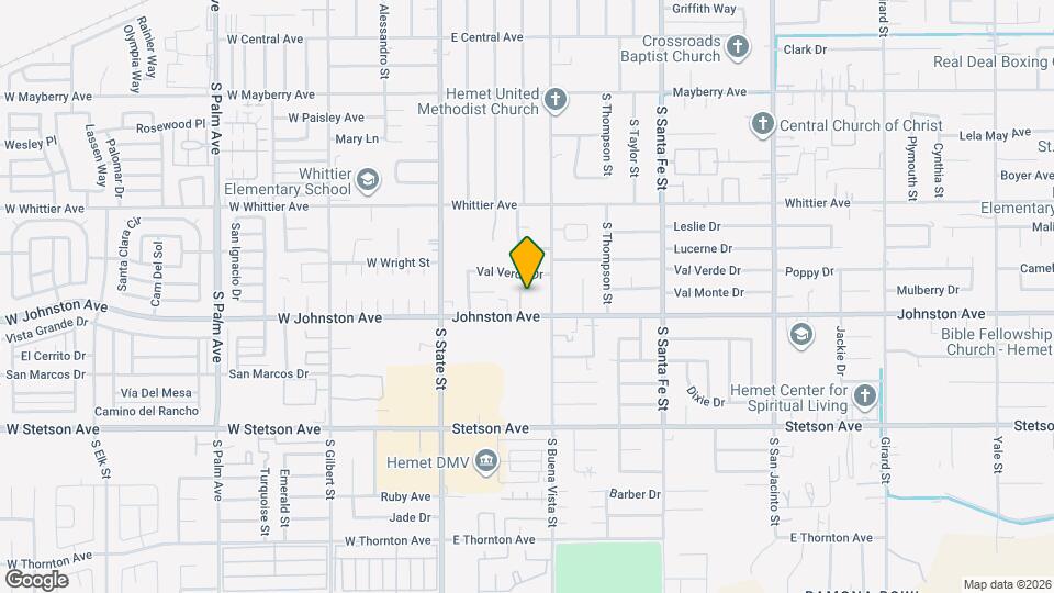 860 Douglas Ct Map and Location Details