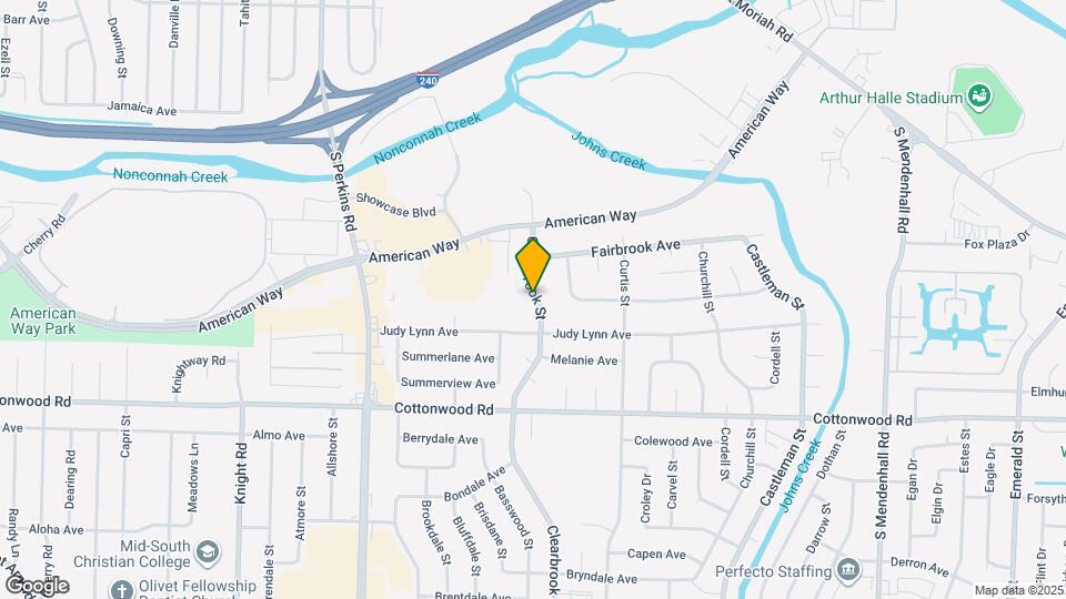 2785 Clearbrook St Mapa y Detalles de la Ubicación