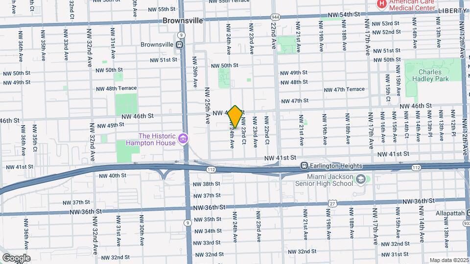 4315 NW 24th Ave Map and Location Details