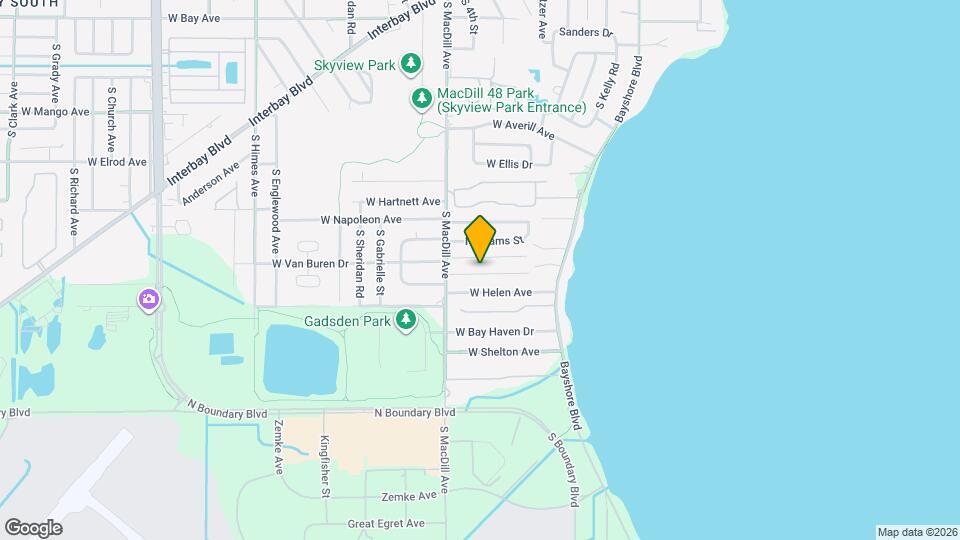 3019 W Meadow St Map and Location Details