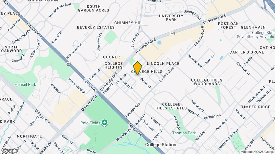 IMMEDIATE MOVE IN!!!  Spacious 2 Bed, 1 Ba Map and Location Details