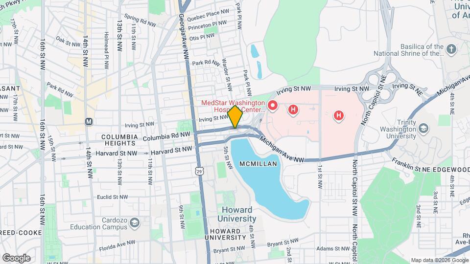 411 Hobart Pl NW, Unit 411 Hobart Place Map and Location Details