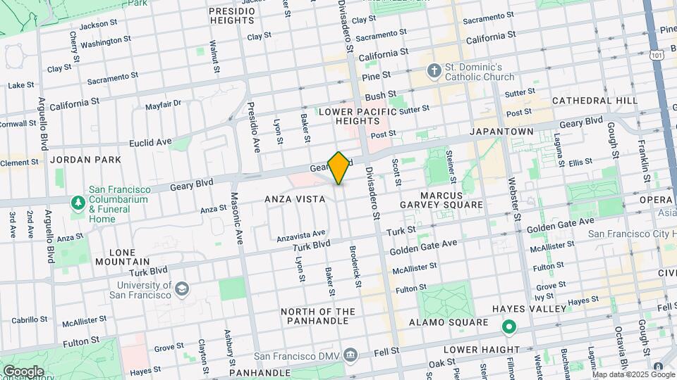 240 St Joseph's Mapa y Detalles de la Ubicación