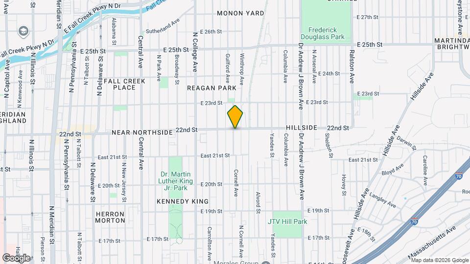 2159-2159 Bellefontaine St Mapa y Detalles de la Ubicación