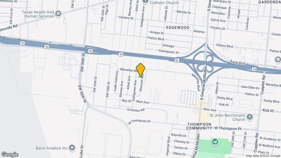 2427 Wescott Ave Mapa y Detalles de la Ubicación