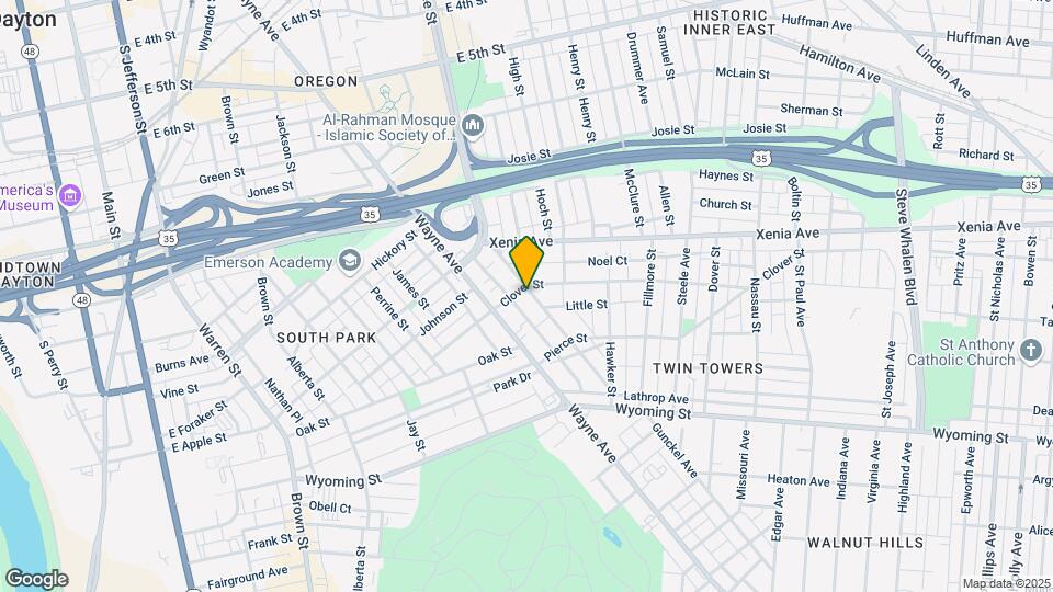307-309 Quitman St Mapa y Detalles de la Ubicación
