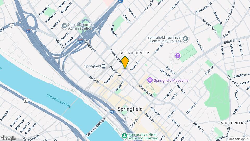 385 Worthington St Map and Location Details