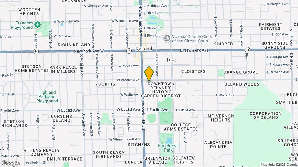 310 S Clake St Map and Location Details