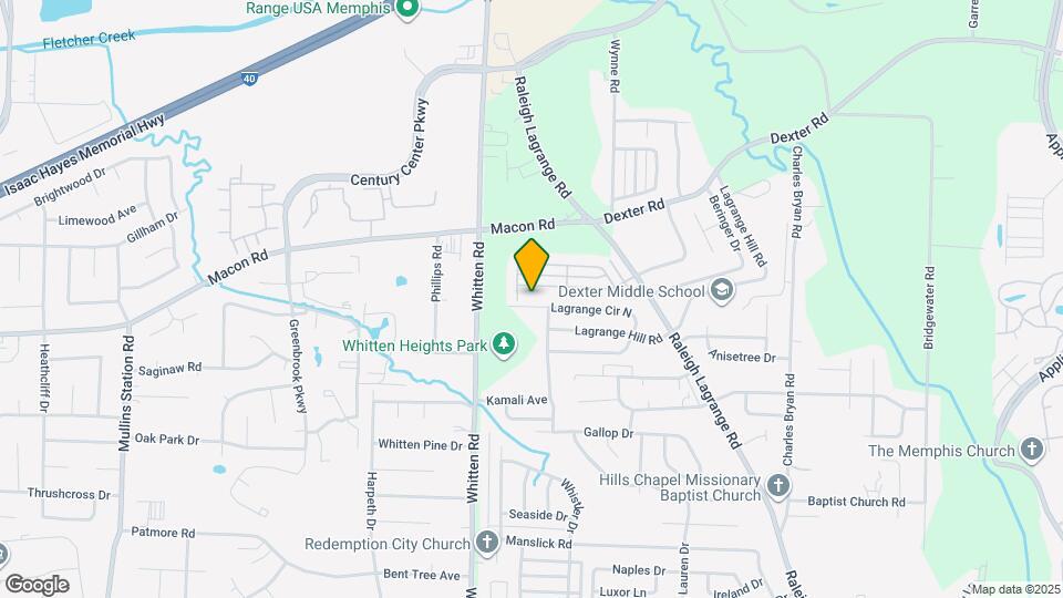 6838 Lagrange Cir N Map and Location Details