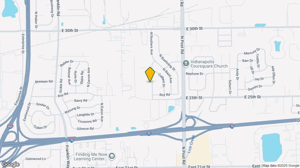 2608 N Routiers Ave Map and Location Details