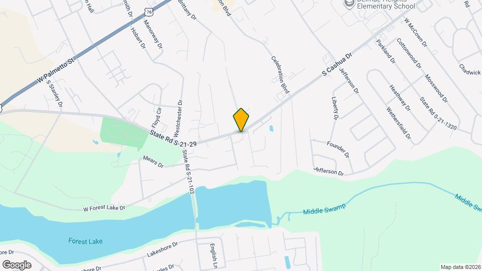 1605 Pickford Ln Map and Location Details