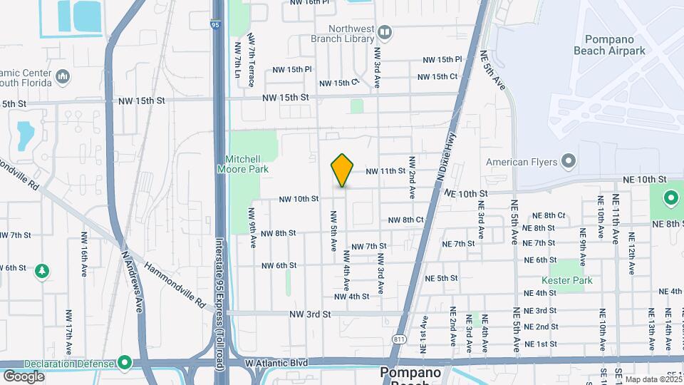981 NW 4th Ave Map and Location Details
