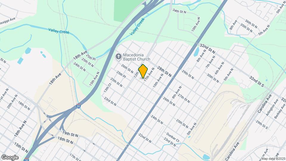 2608 11th Ave N Map and Location Details