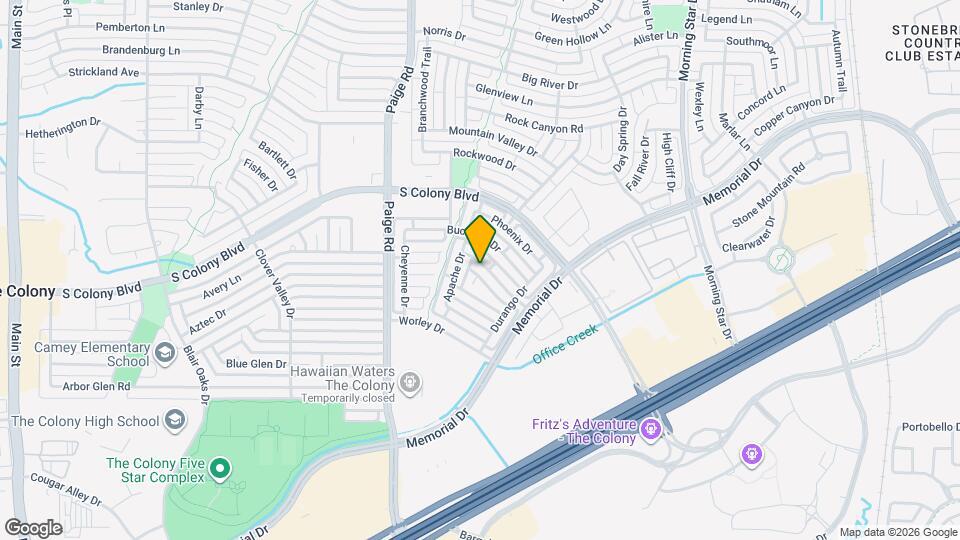 5521 Sundance Dr Map and Location Details