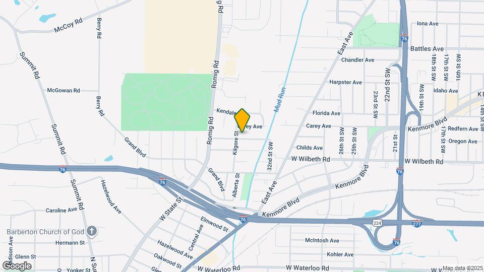 1453 Woodbirch Ave Map and Location Details