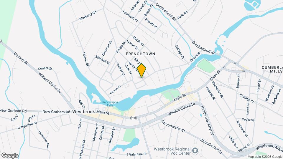 213 Brown St, Unit 1st Floor Apt Map and Location Details