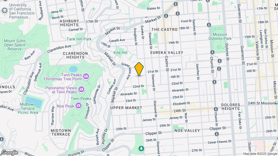 501 Douglass St Mapa y Detalles de la Ubicación