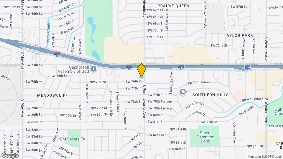2105 SW 76th St Map and Location Details