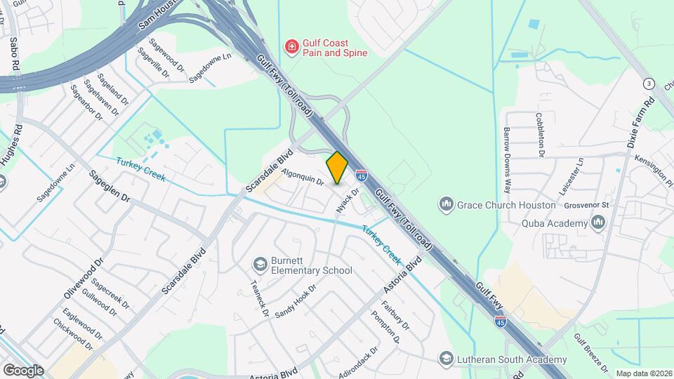 11873 Algonquin Dr Map and Location Details