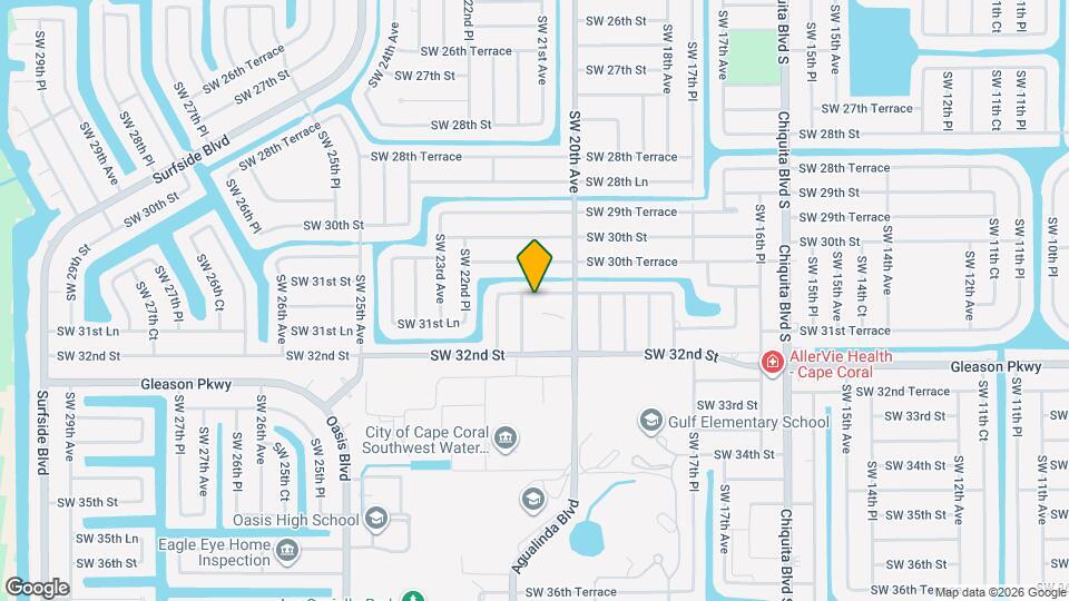 2026 SW 31st Terrace Map and Location Details