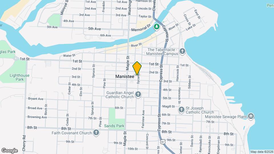 212 Sycamore St Map and Location Details