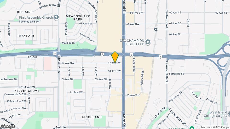 517 67 Av SW Map and Location Details