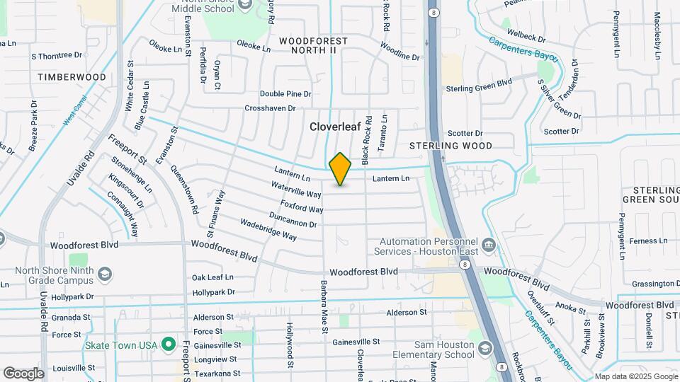 14319 Waterville Way Map and Location Details