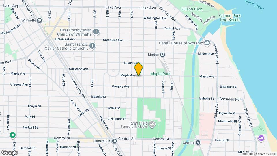 515 Maple Ave Map and Location Details