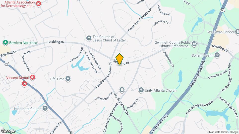 3665 Orchard St Map and Location Details