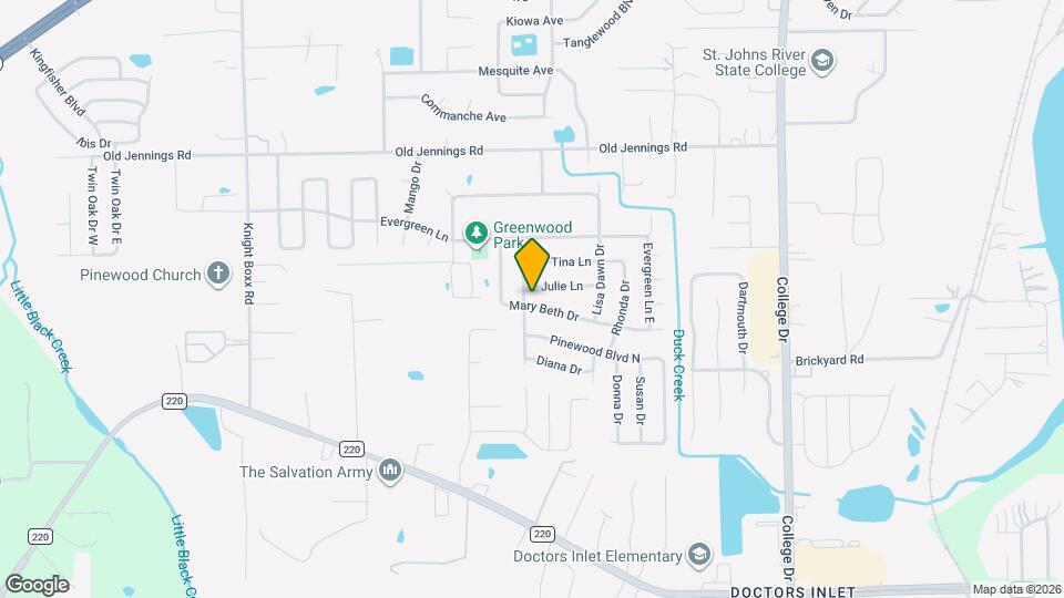 1669 Mary Beth Dr Mapa y Detalles de la Ubicación
