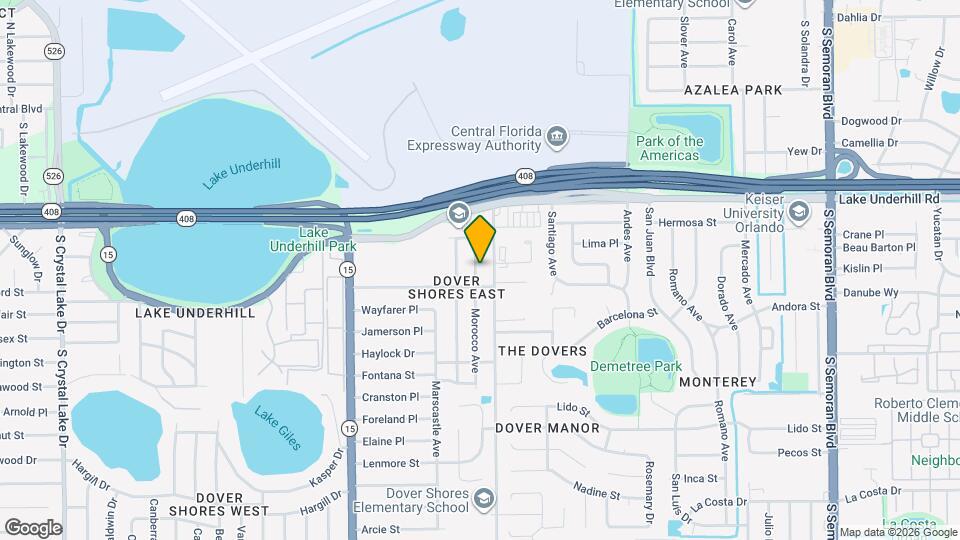 521 Morocco Ave Map and Location Details