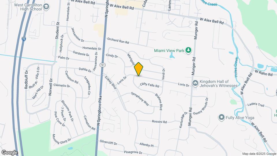 2650 Loris Dr Map and Location Details