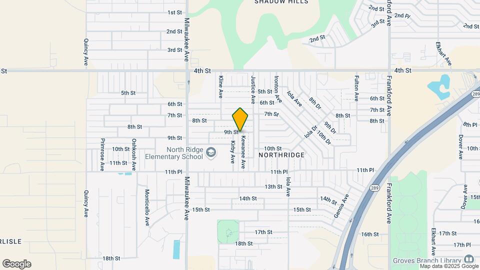 902 Kewanee Ave Map and Location Details