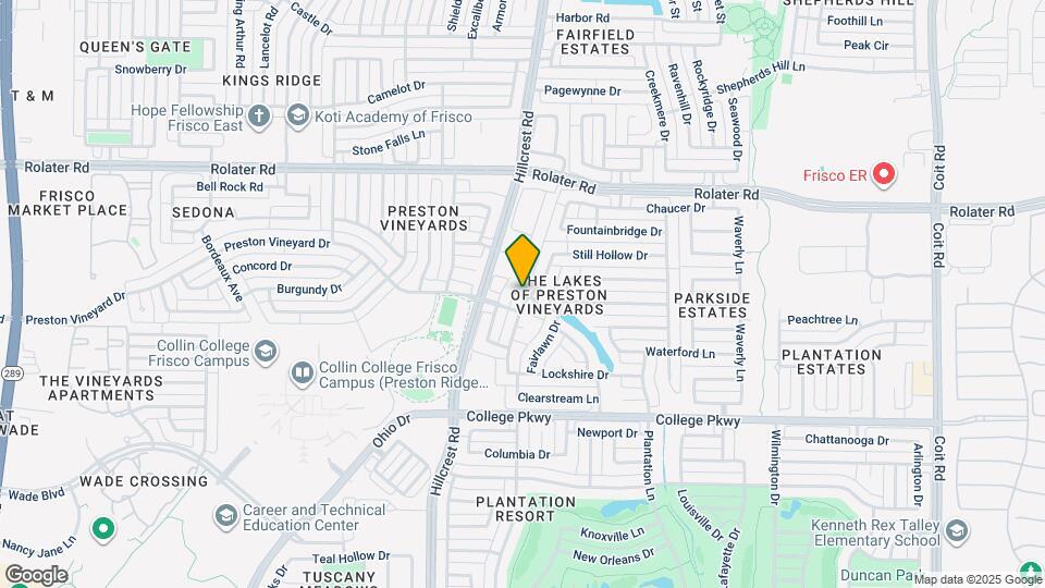 6775 Winston Dr Map and Location Details