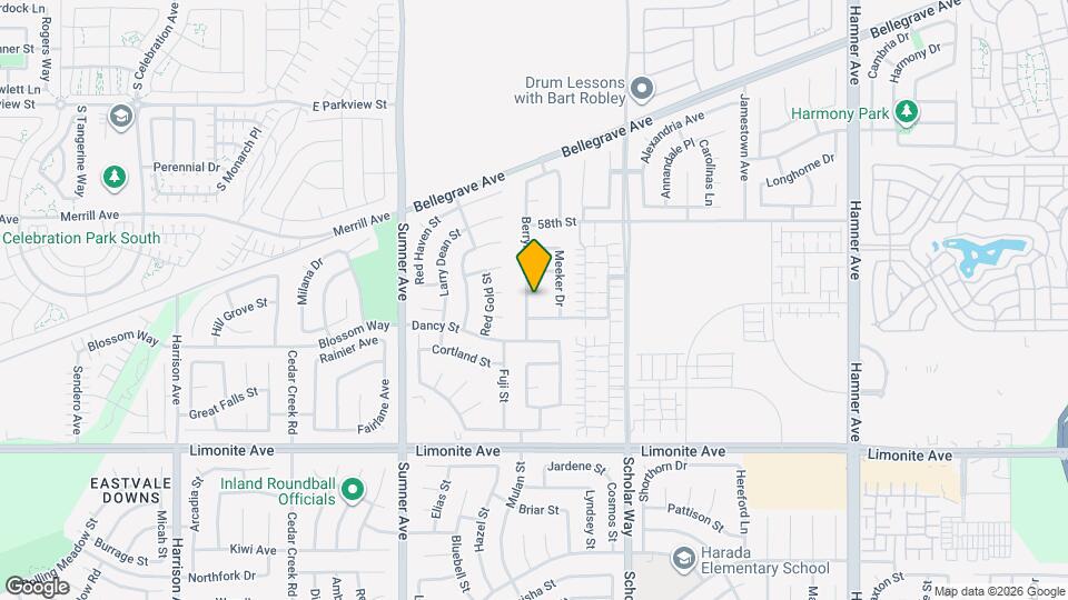5942 Berryhill Dr Mapa y Detalles de la Ubicación